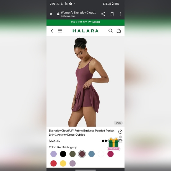 HALARA Dresses & Skirts - Halara cloudful mini dress